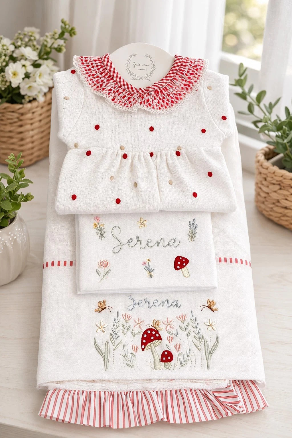Kit enxoval Papillon Fleur
